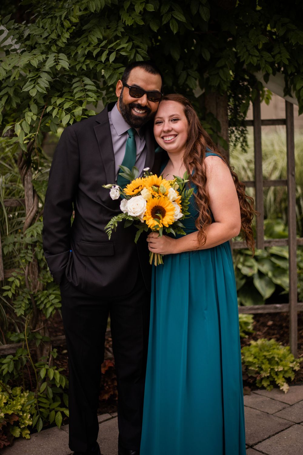 Bridesmaid and partner at Stratford Country Club