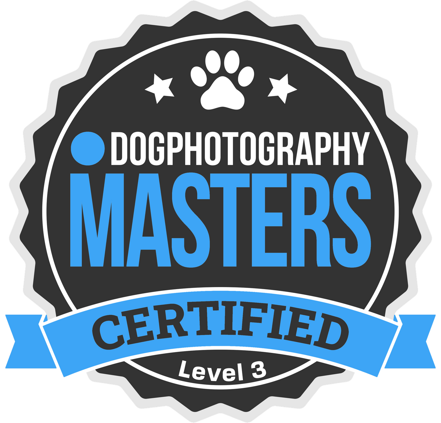 DogPhotography Masters Certificate Badge