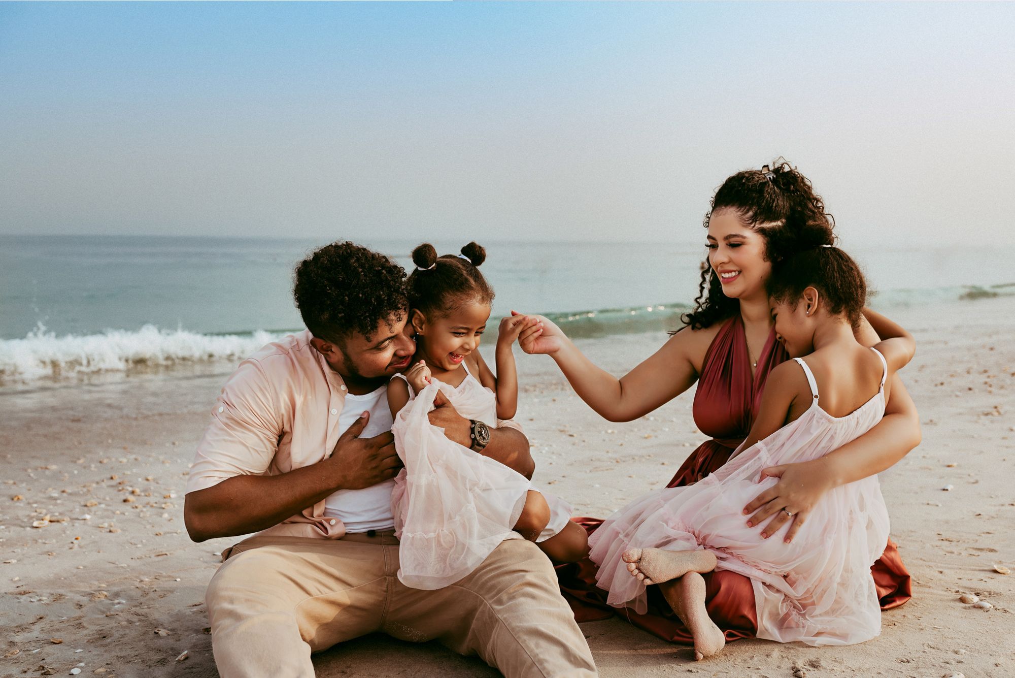 family photos dubai beach
