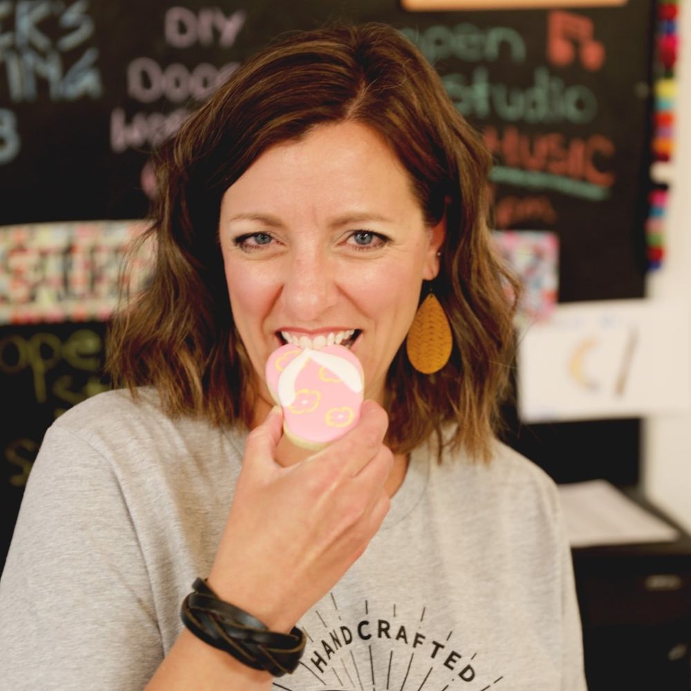 Cookie decorating with The Bake shoppe on Devonshire