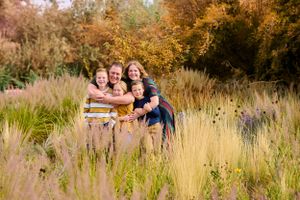 Couples engagement family