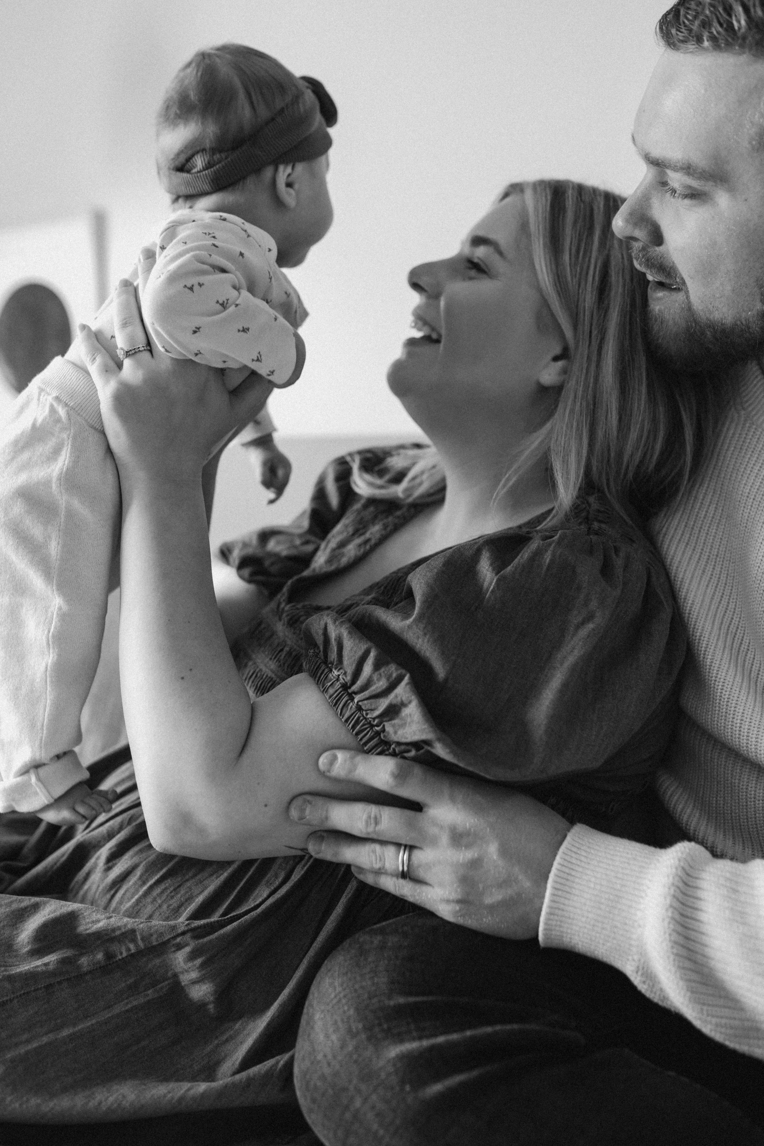 At home family session, Bedford Nova Scotia, Canada - Charlotte Buckle Photography