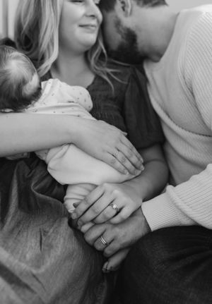 At home family session, Bedford Nova Scotia, Canada - Charlotte Buckle Photography