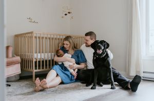 At home family session, Bedford Nova Scotia, Canada - Charlotte Buckle Photography