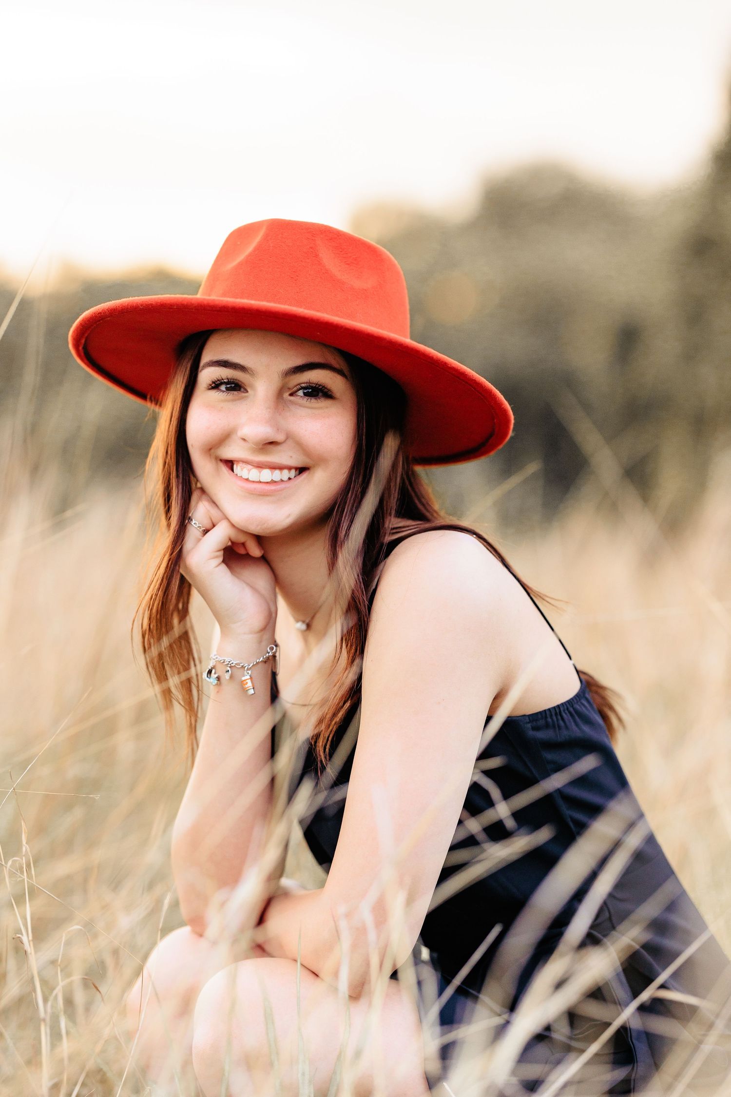 Graduation photo shoot in nature