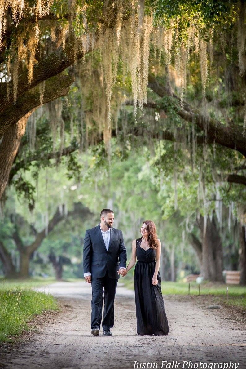 Magnolia Plantation proposal under the live oaks
