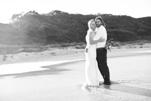 Bride and Groom Beach Wedding Albany WA