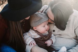 Intimate family moments captured in soft natural light.