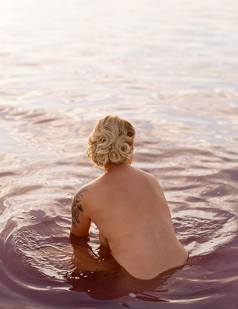 Liberal arts photographer, Heidi Unruh, creates images that are romantic, enchanted and lovely on color film.