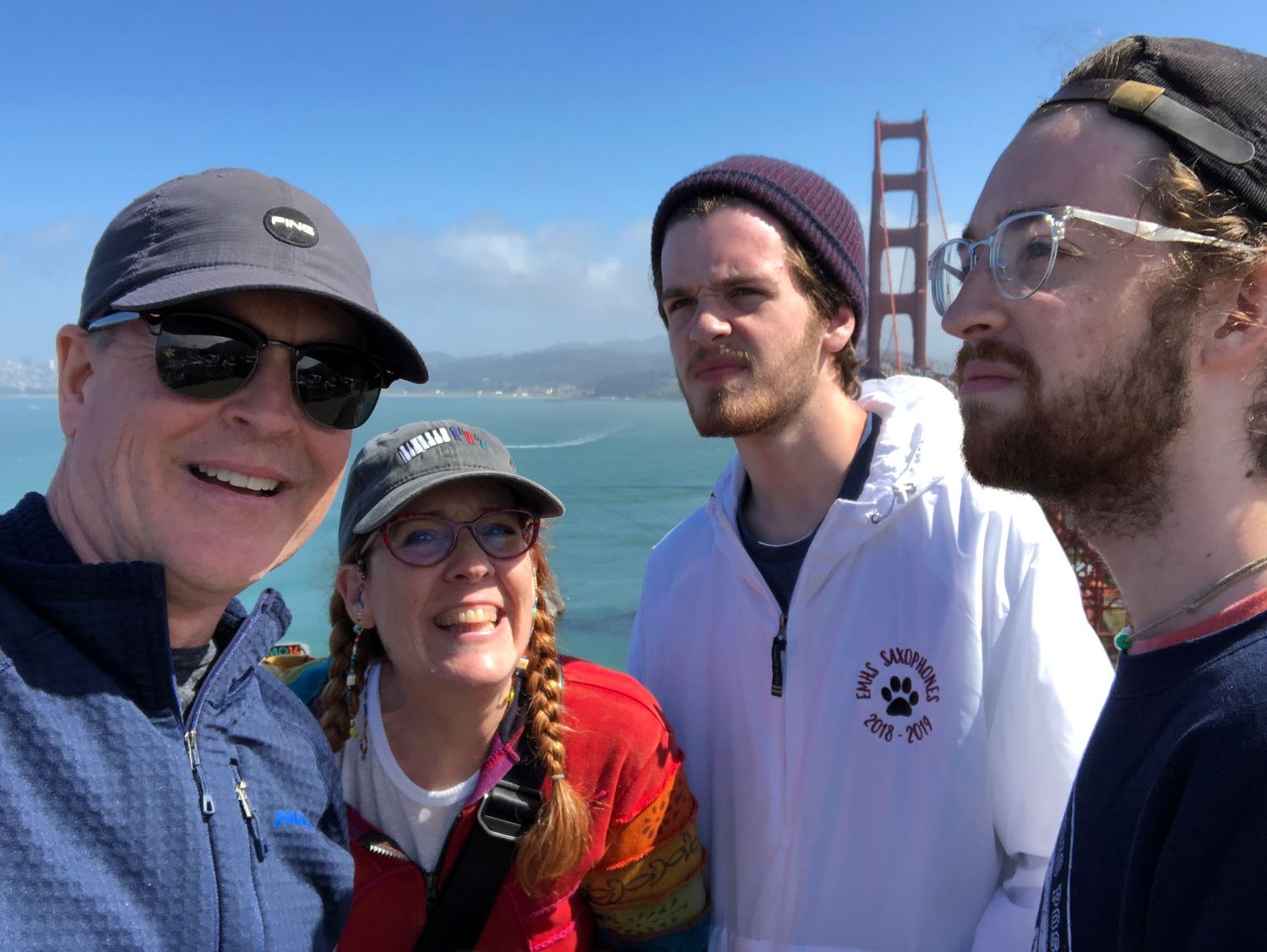 Tapestry Photographs, About Joy Neel, selfie, San Francisco, Golden Gate Bridge