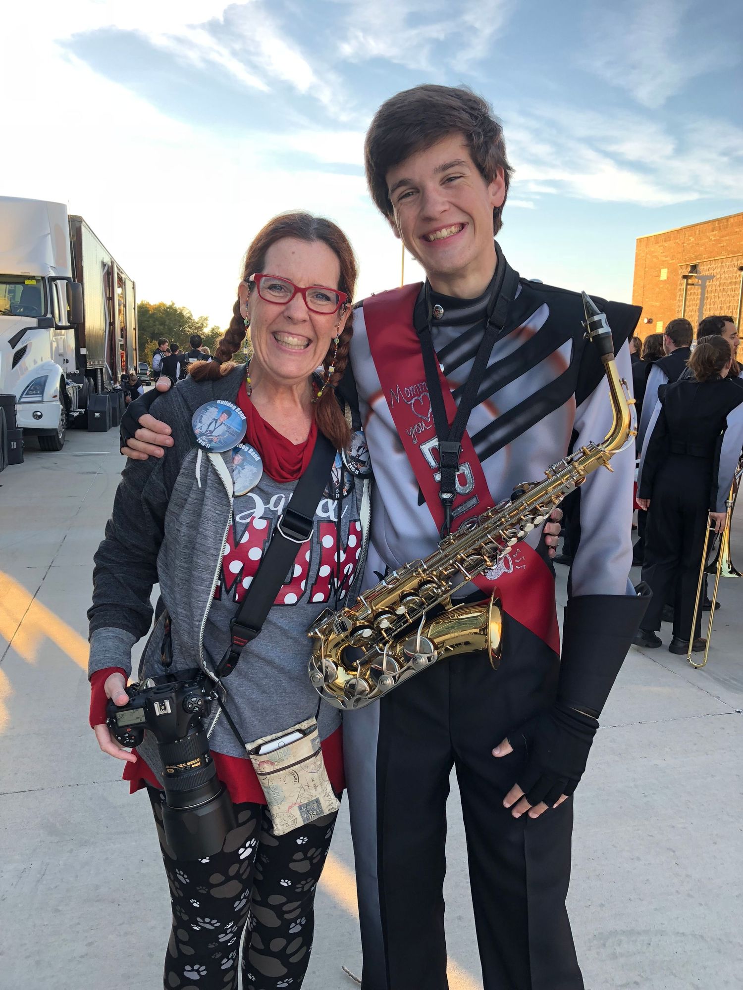 Tapestry Photographs, About Joy Neel, Eric Neel, band kid, senior