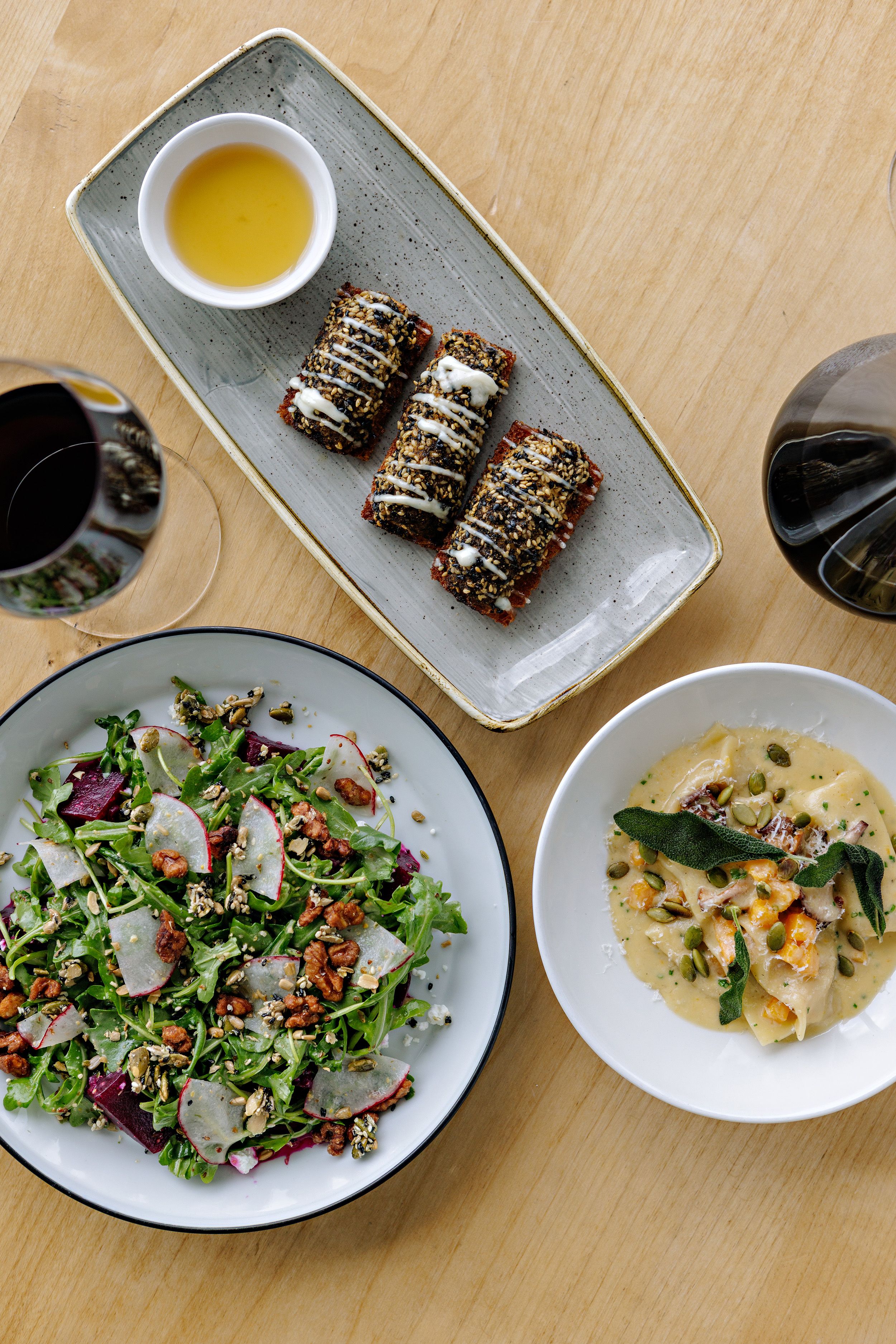 food style setting at poplar grove winery