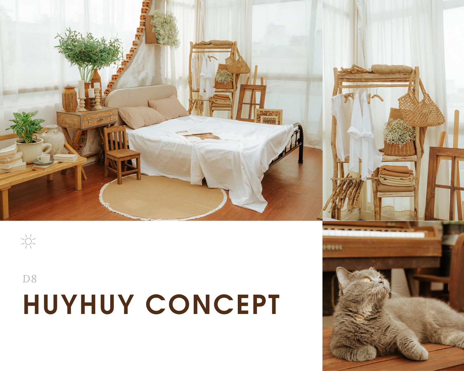 Best interior photo studios with concept in Saigon, Vietnam for personal photo sessions, fashion lookbook and catalogue.