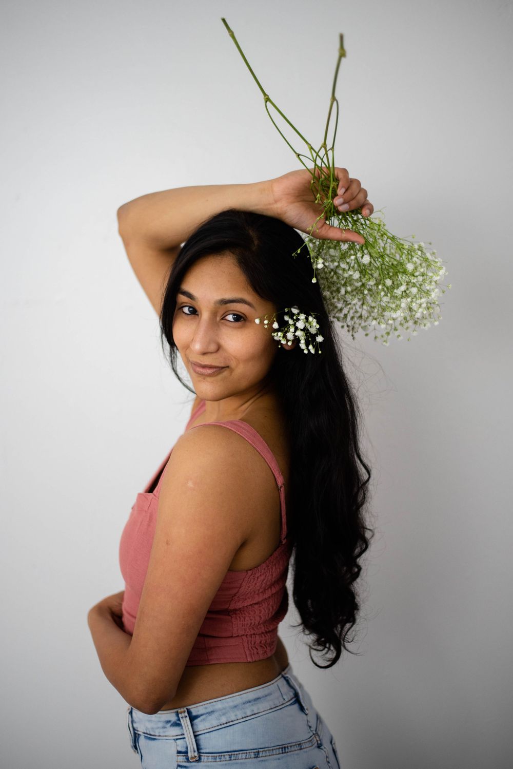 Creative flower photography portrait Rochester NY