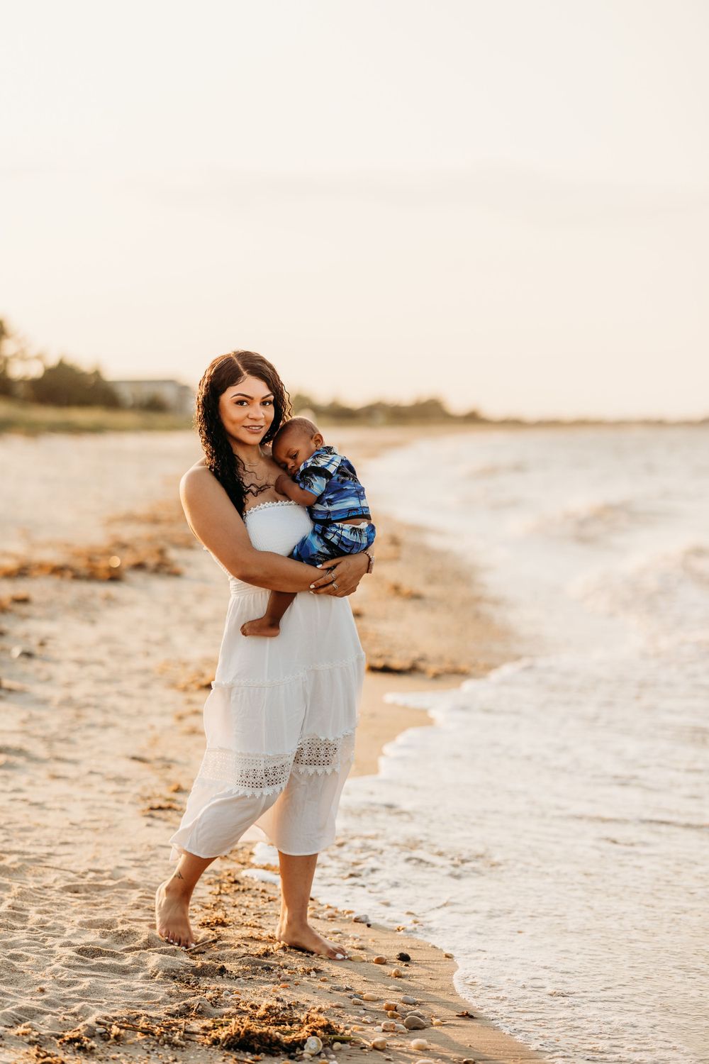 beach family photoshoot