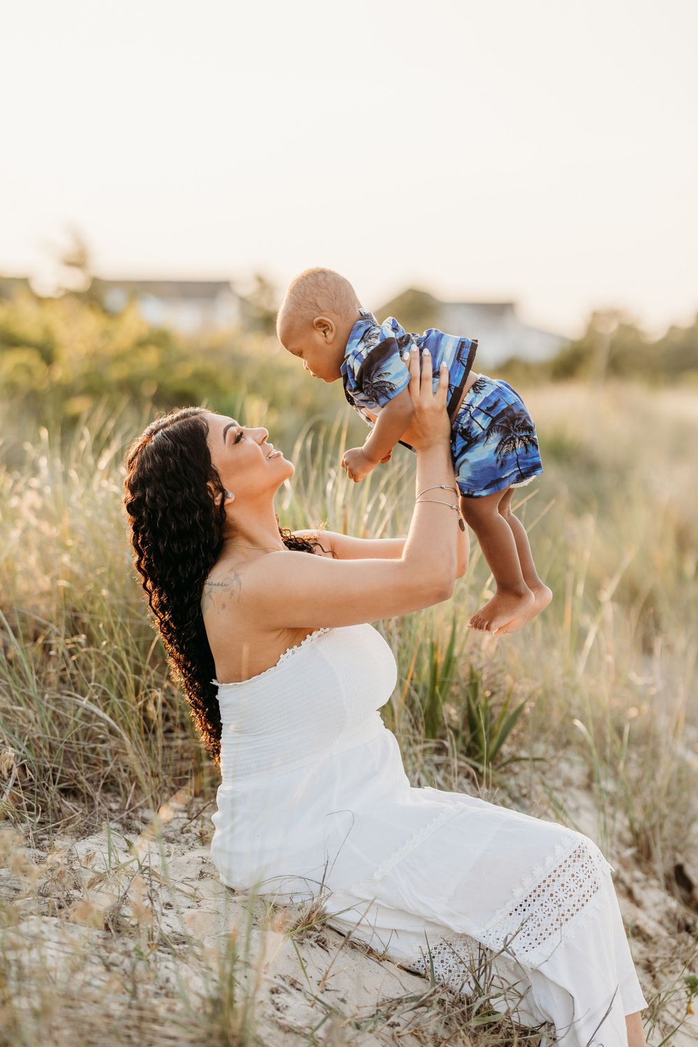 beach family photoshoot