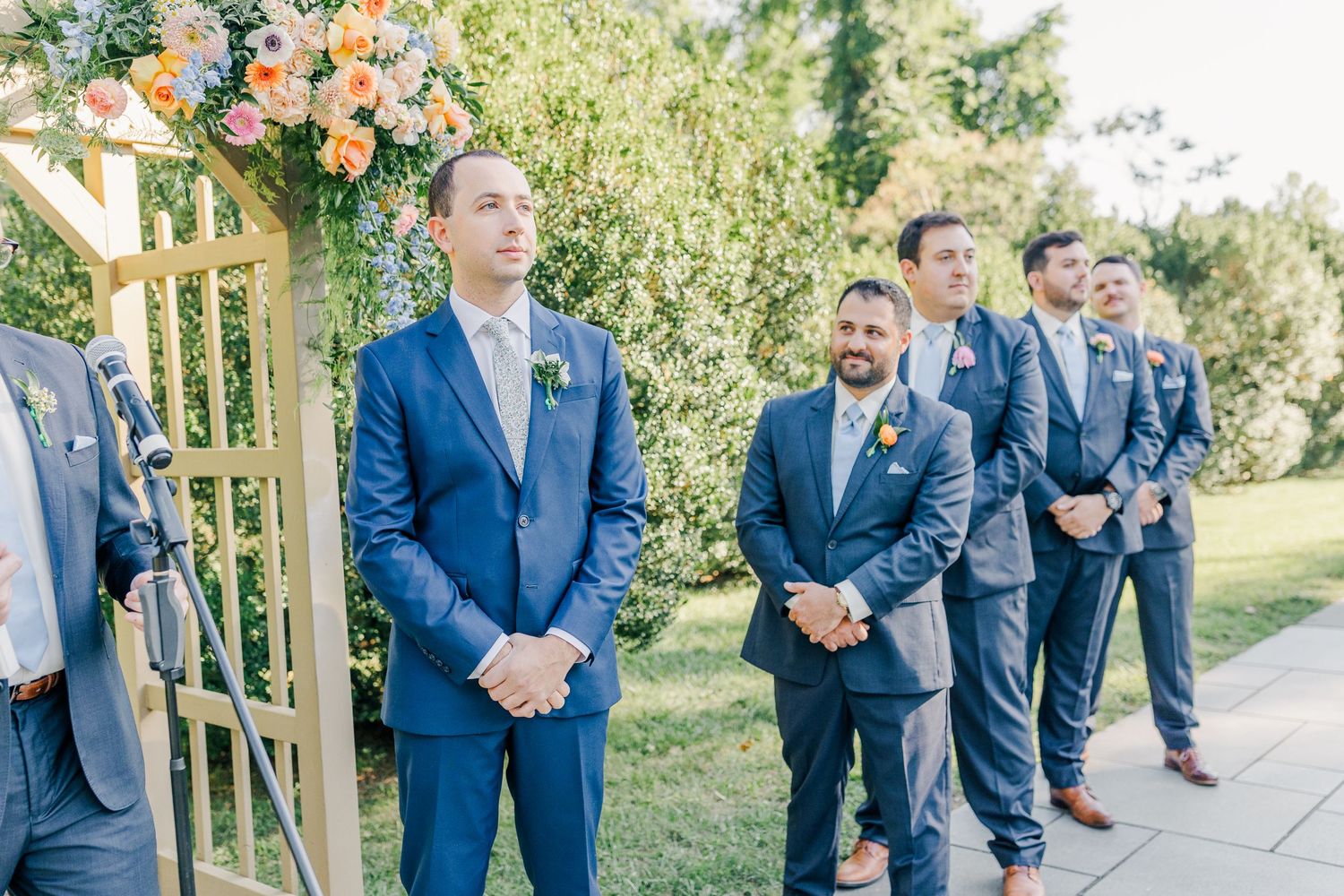 RUST MANOR HOUSE LEESBURG VIRGINIA WEDDING PICTURES CEREMONY