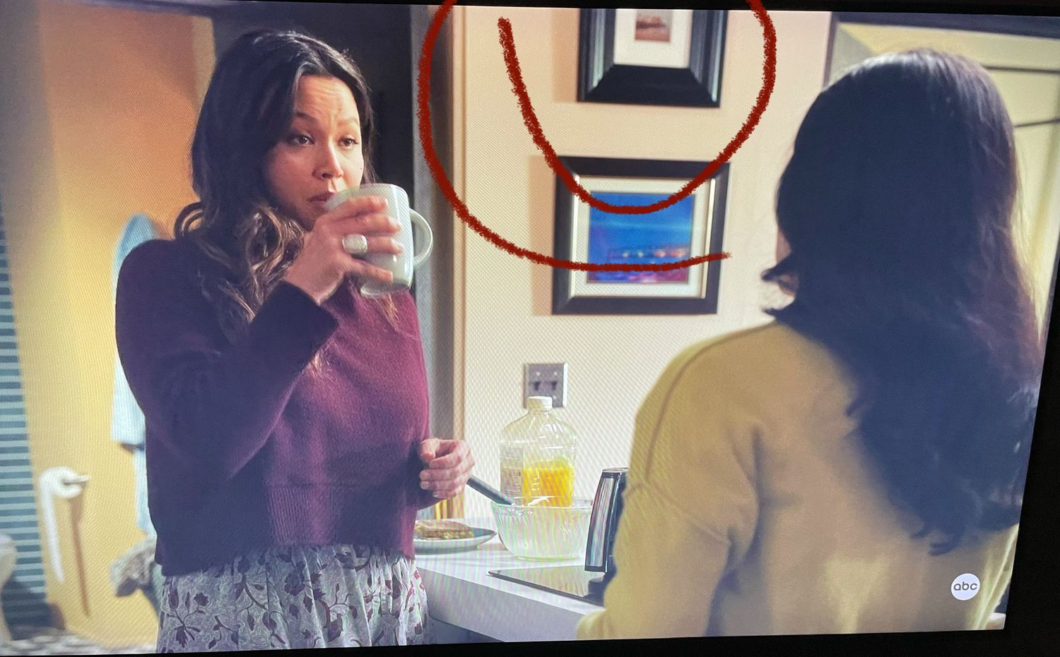 set decor on the Rookie