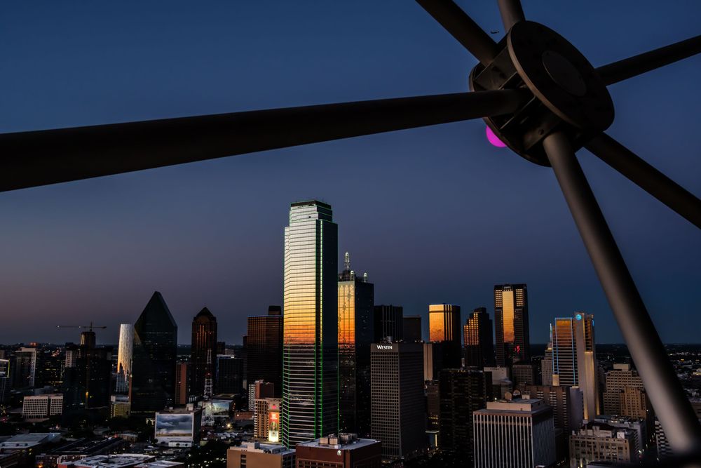 Reunion Tower in Dallas, Texas