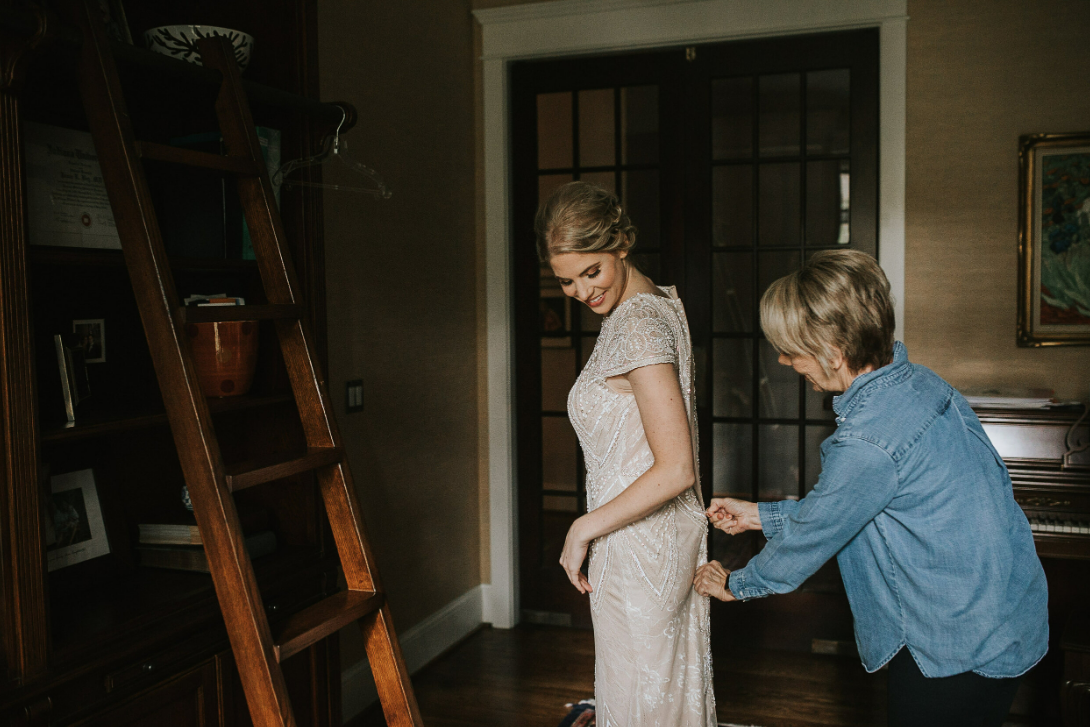 luxury intimate backyard wedding in The Woodlands, Tx