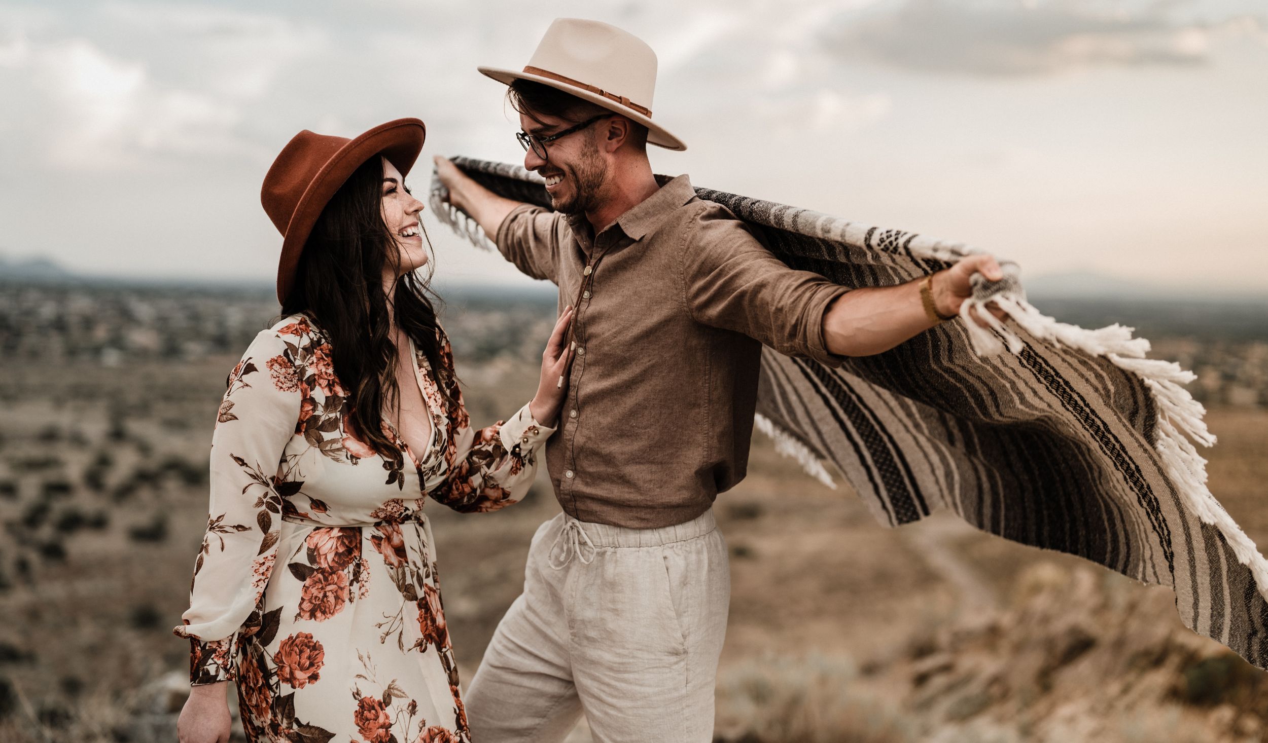 Engagement photos in Albuquerque, New Mexico