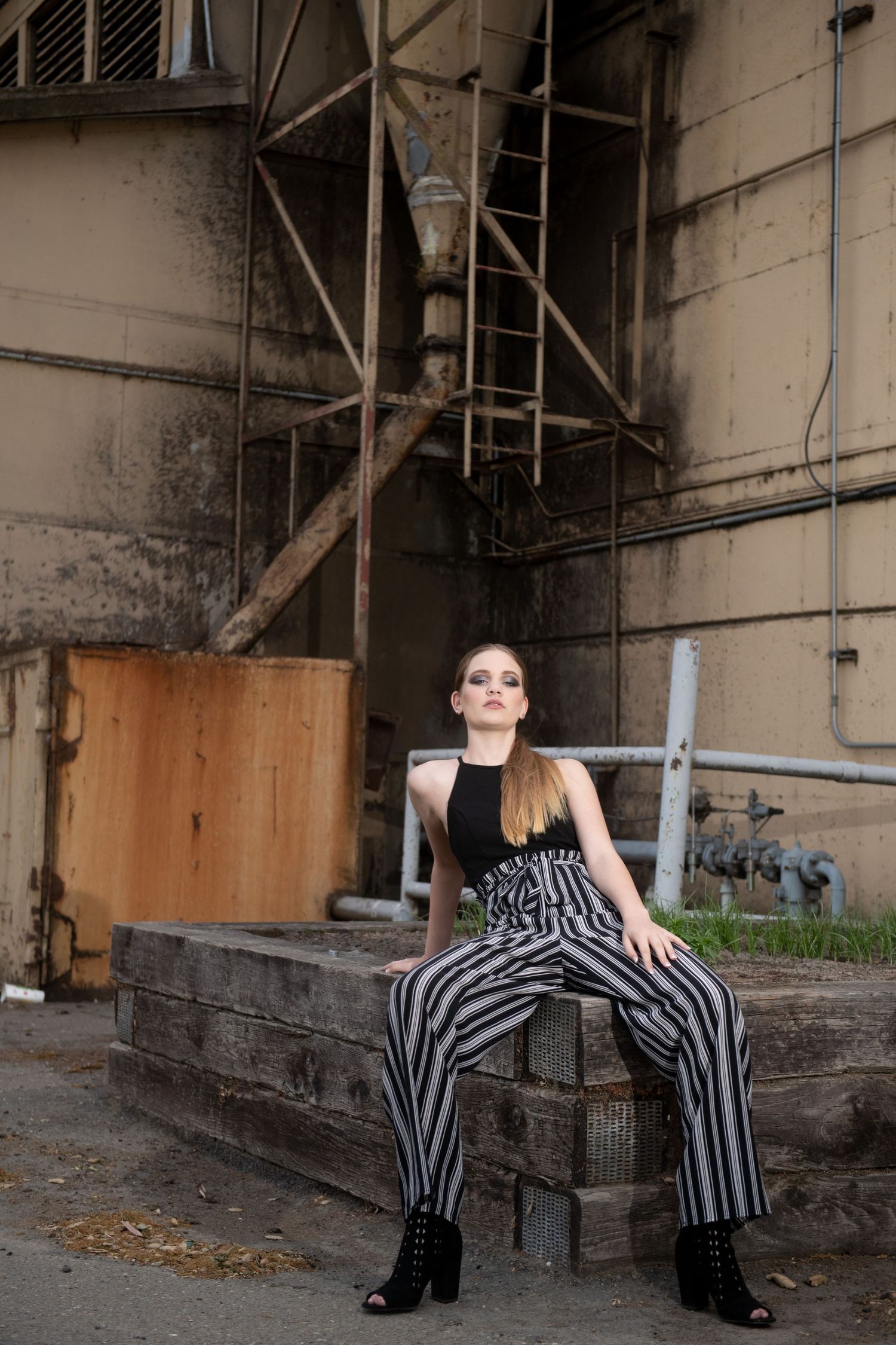 Industrial Photoshoot, Hwy 12, Walnut Grove CA