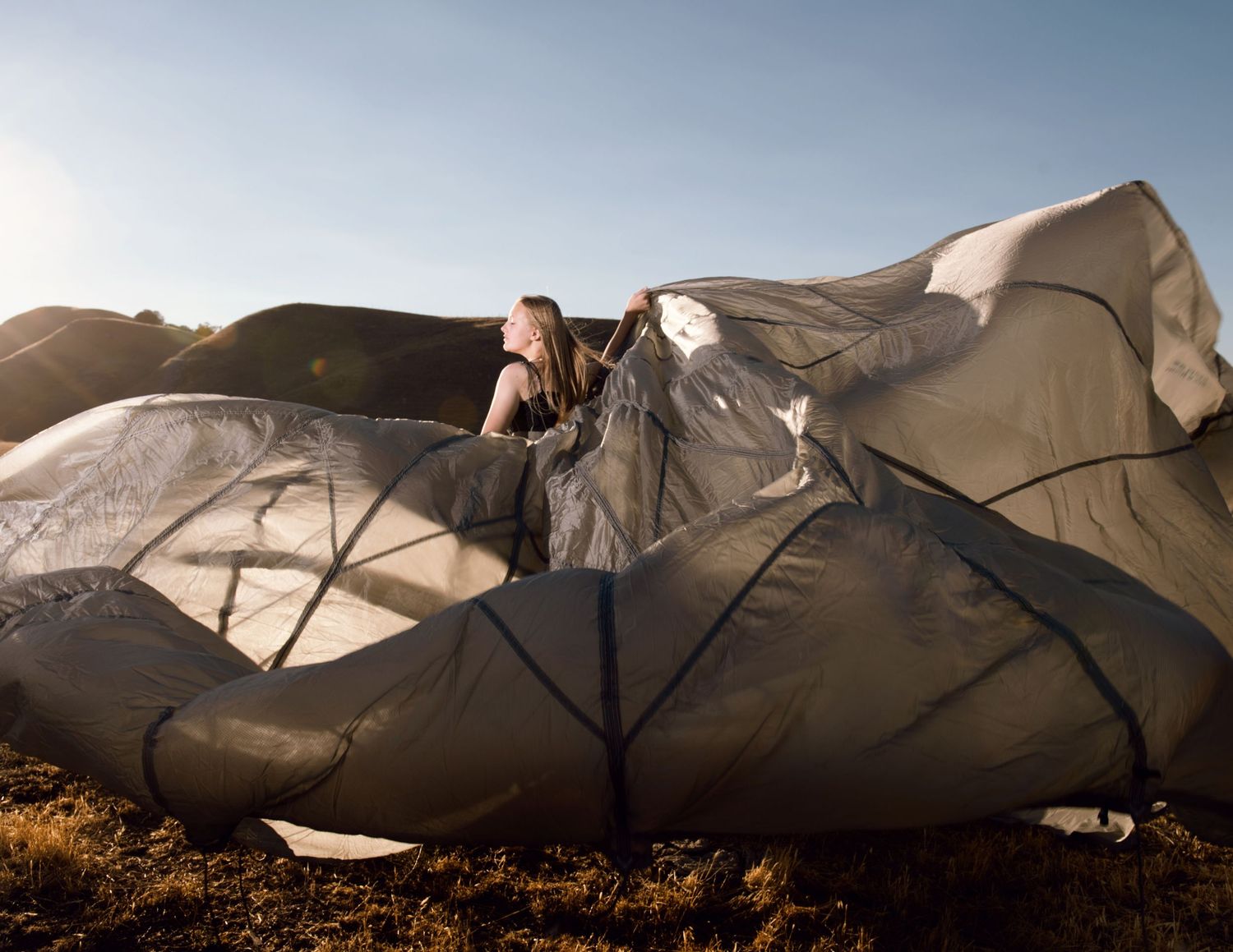 Parachute Dress, Contra Loma Park, Antioch CA