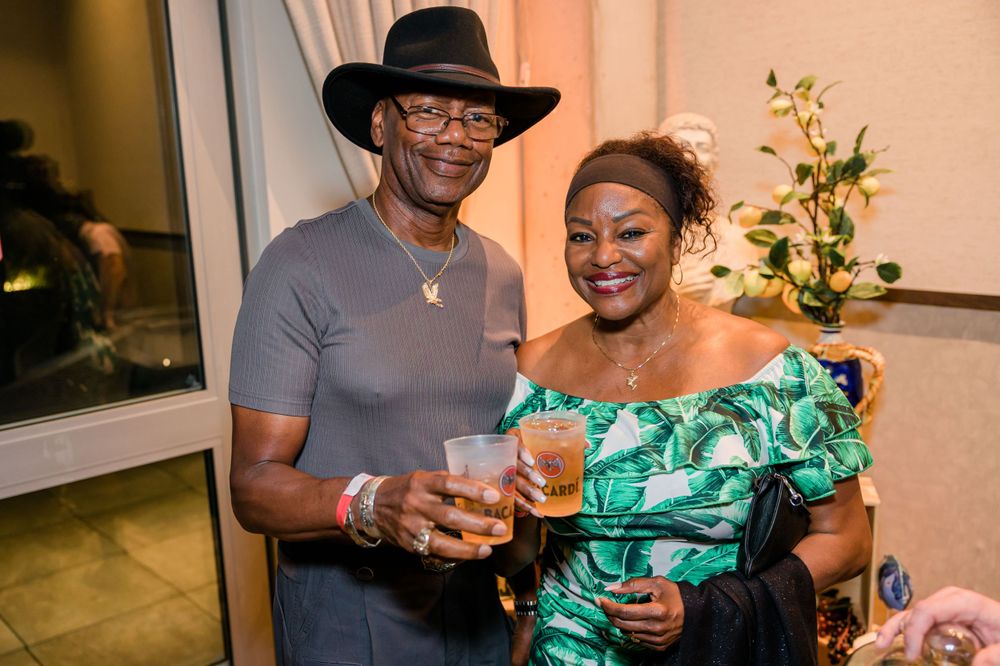 couple cheersing sangria at event, Event Photography, Melbourne, FL
