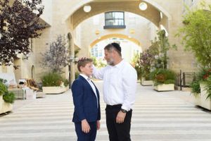israel
bar mitzva
david's village
jerusalem
father son
jerusalem photographer
israel photographer