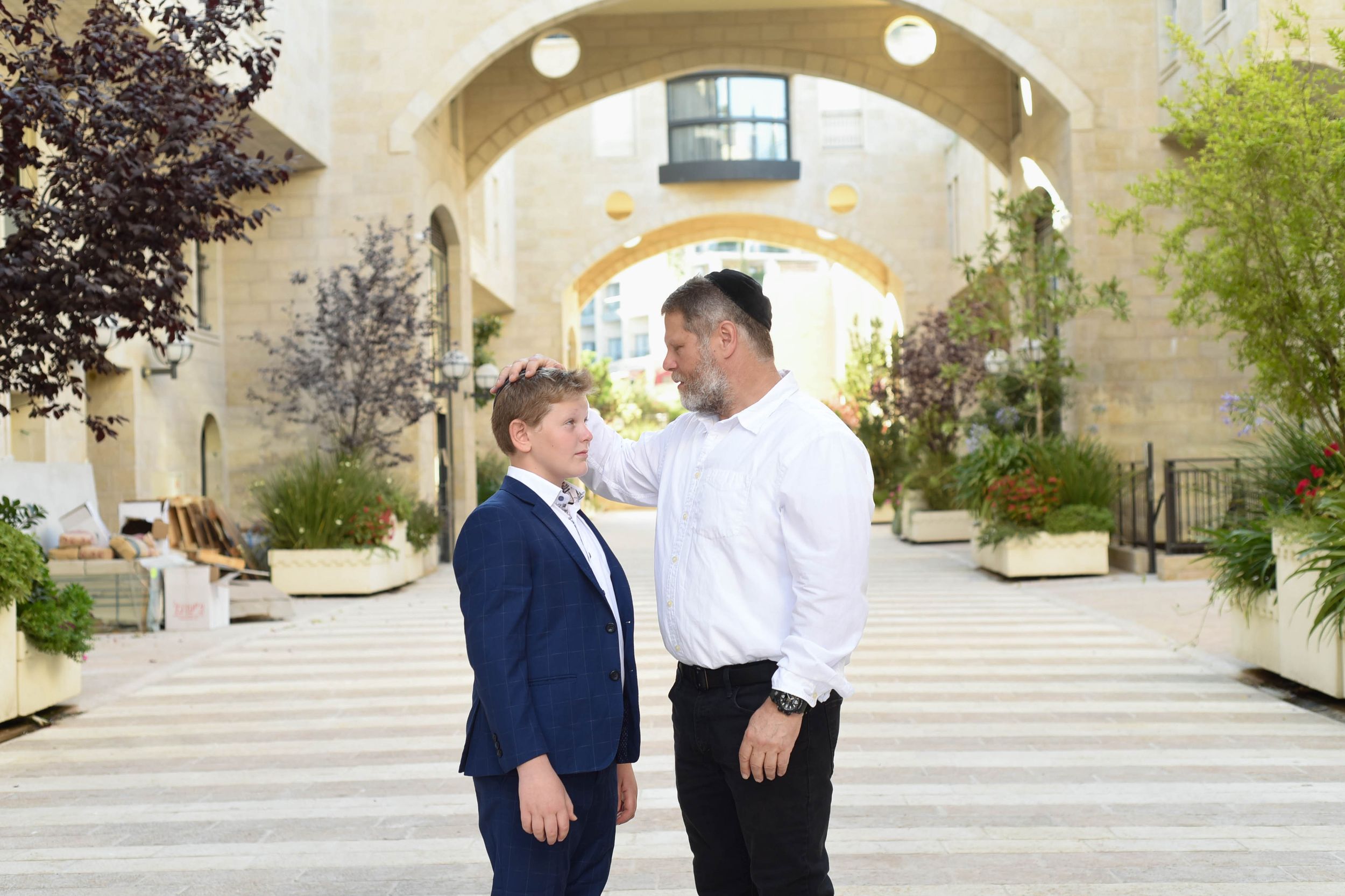 israel
bar mitzva
david's village
jerusalem
father son
jerusalem photographer
israel photographer