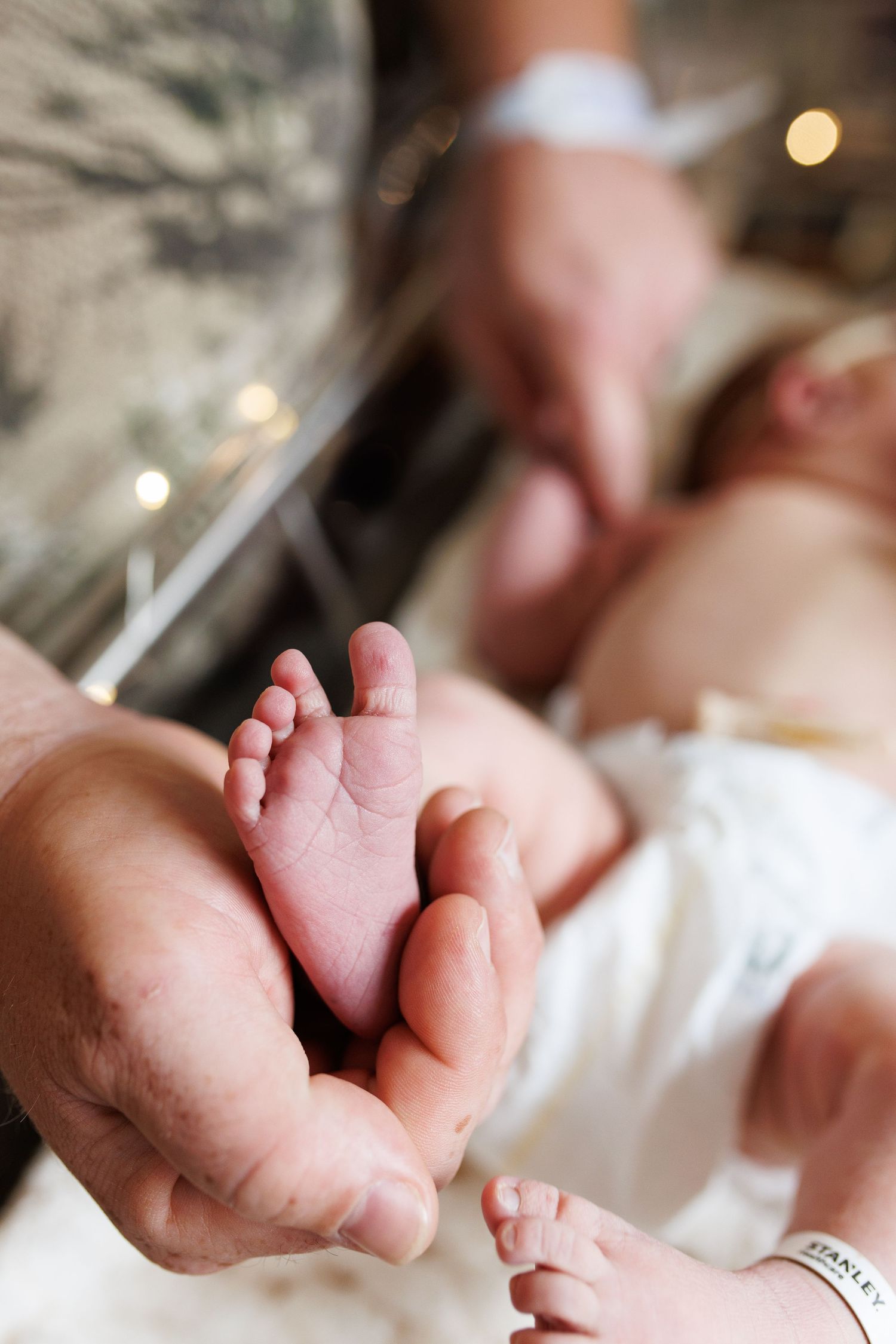 detail shots after hospital birth