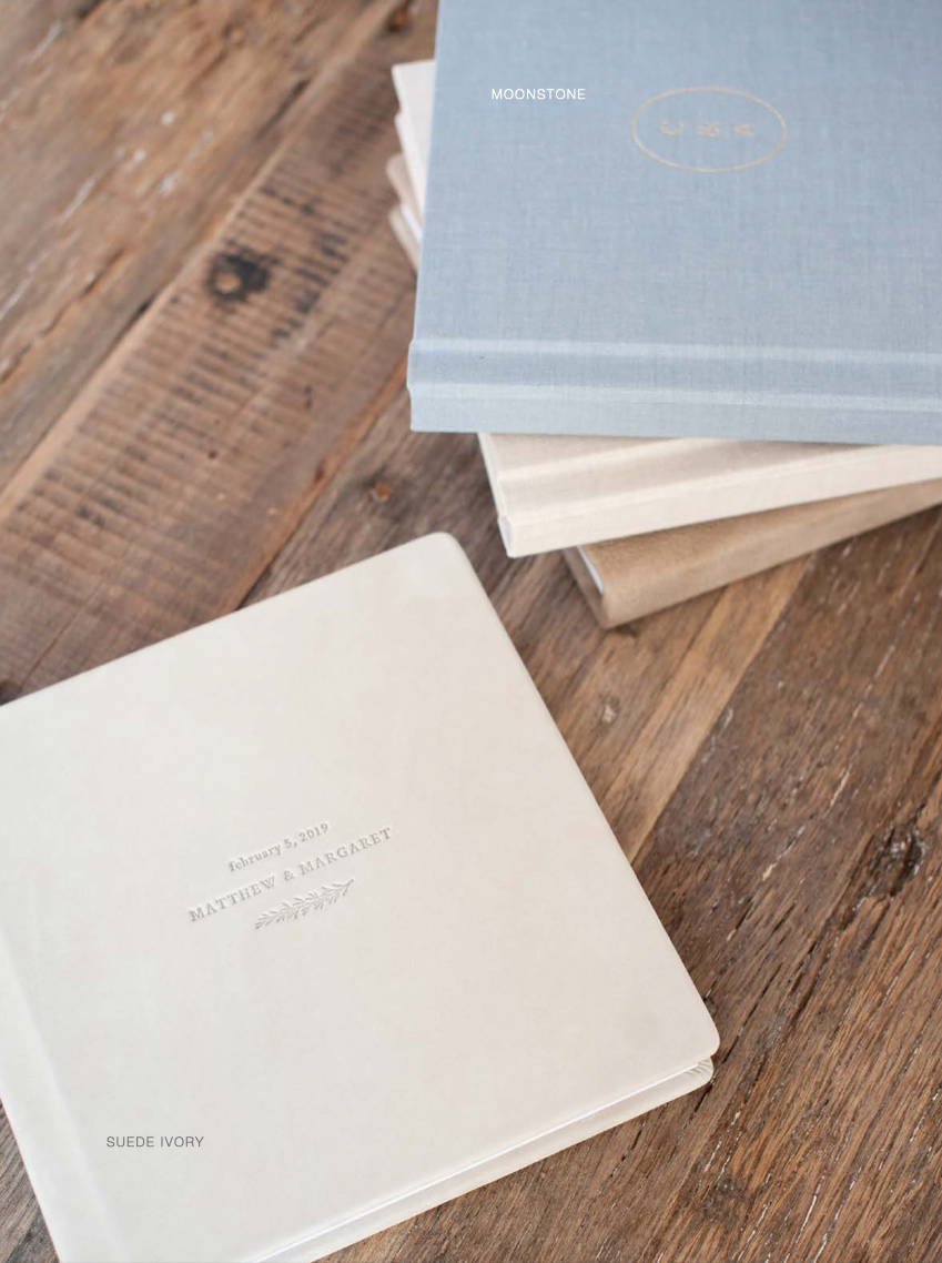 Linen - Moonstone Leather II - Suede Ivory