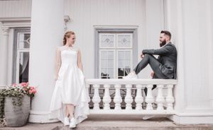 Norsk bryllup i Hurdal Norge