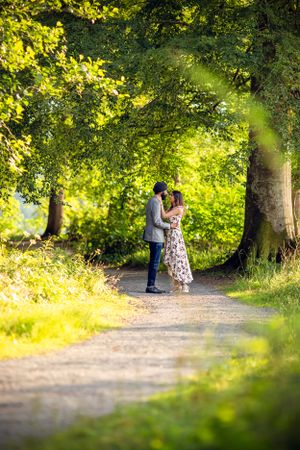 Engagement Photography at Storrs Hall, Cumbria