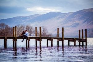 Engagement Photography at Derwent Water, Keswick, Cumbria