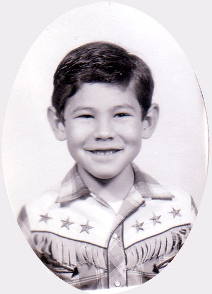 Headshot of a Smiling Five Year Old