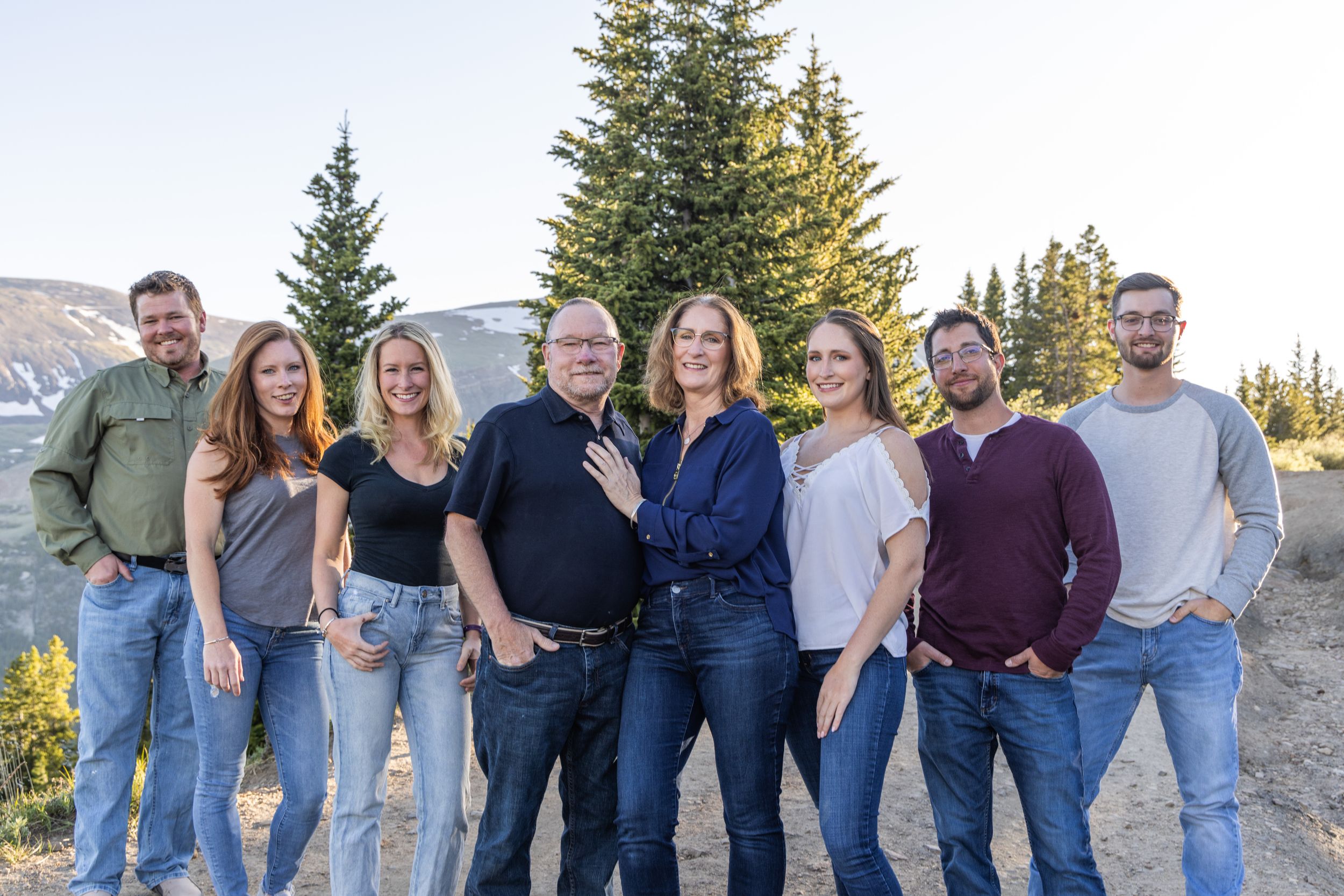 Extended family photoshoot in Colorado