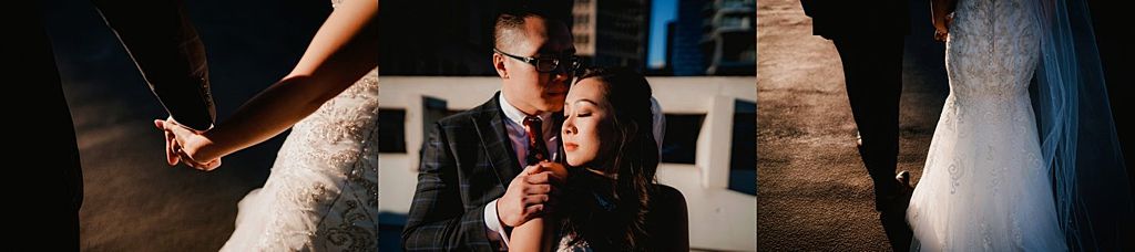 Candid moment captured during wedding celebration festivities.