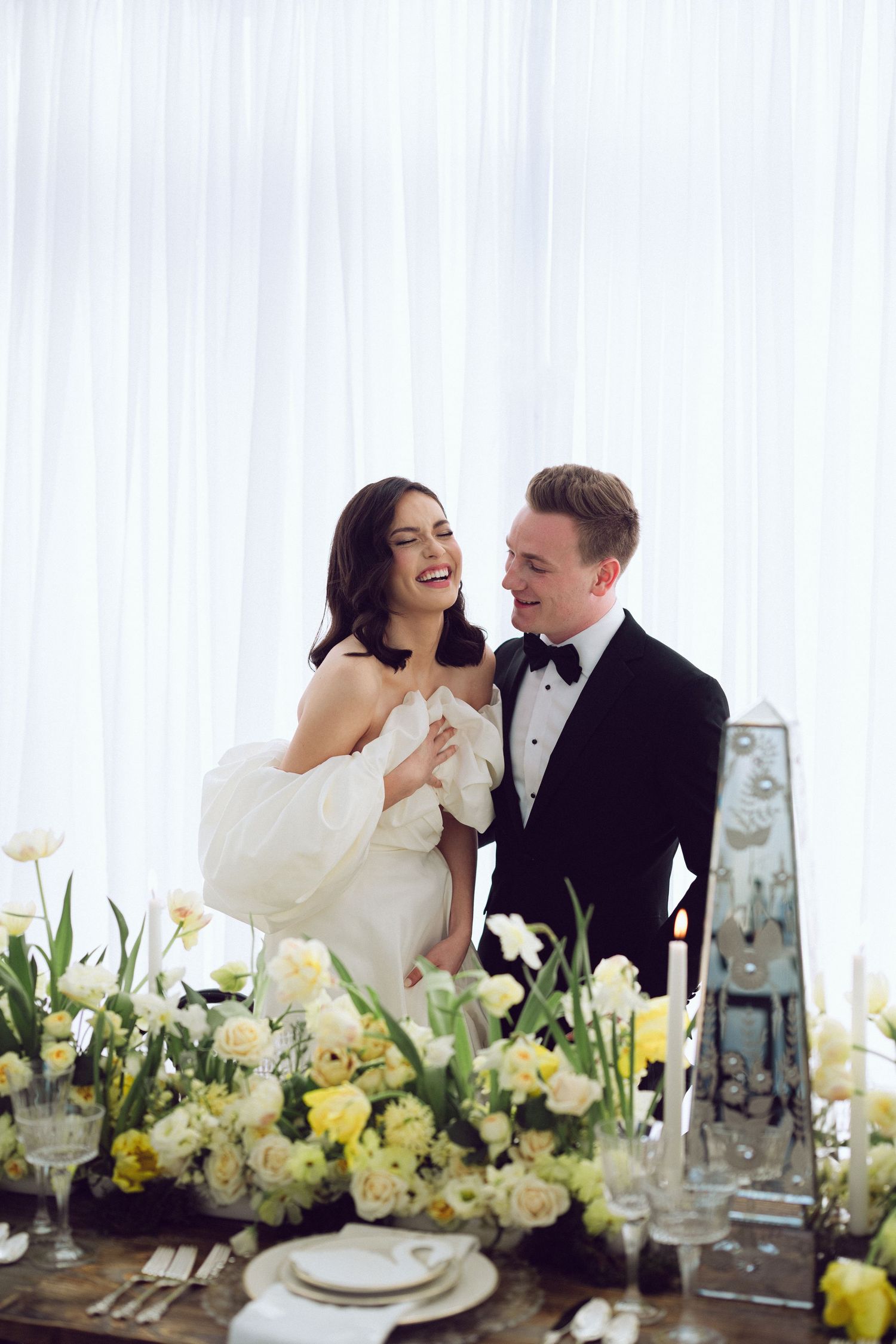 Spring Bridal Editorial with Festoon and Flourishes | Candace Sims Luxury Editorial Wedding Photographer