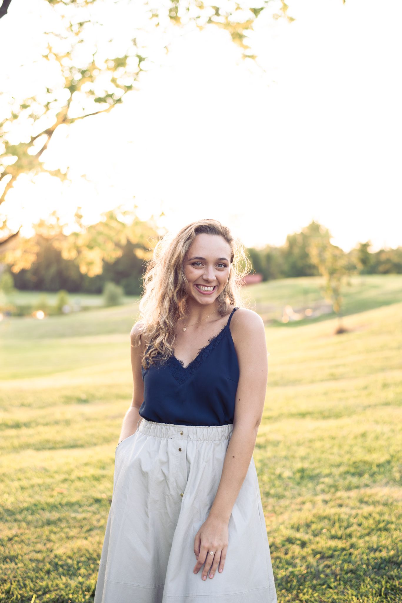 Late summer portrait in St. Louis Missouri
