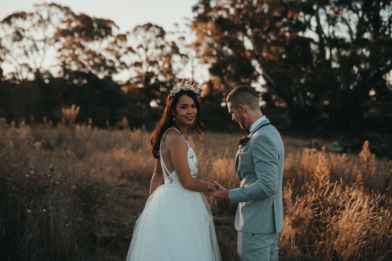 Like starting a journey to the rest of lives walking into the sunset. Enter something poetic.