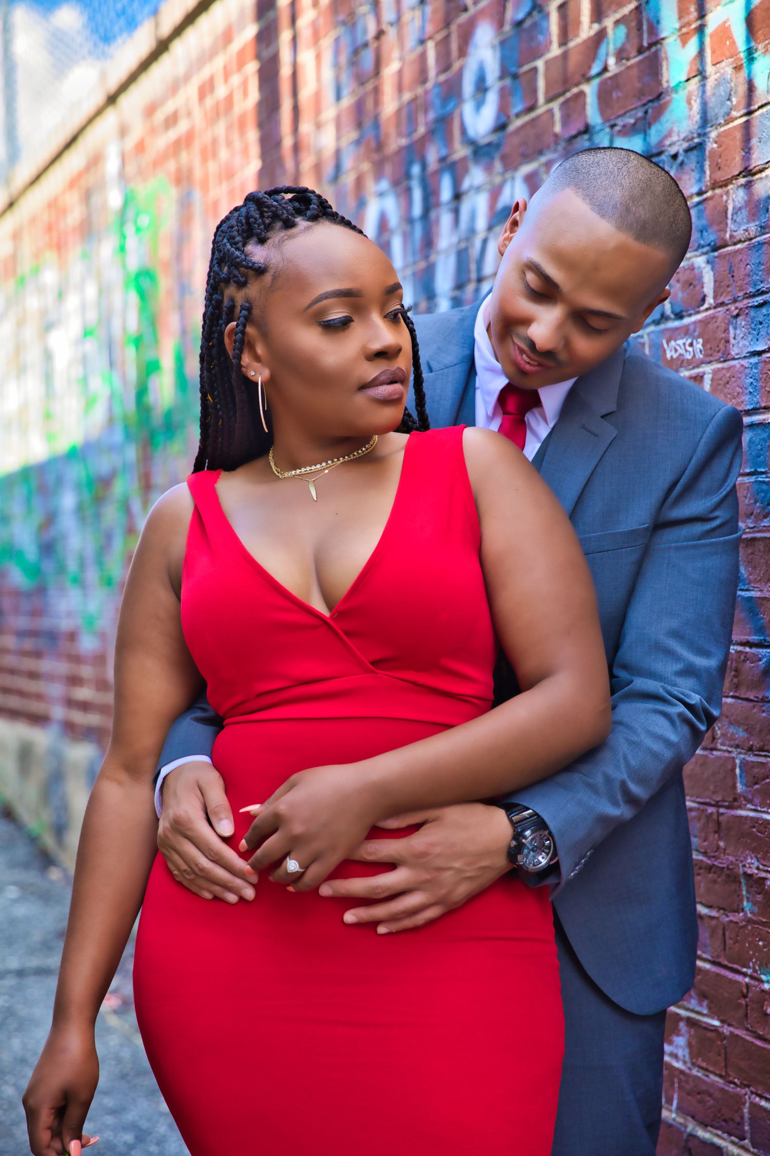 Engagement Photography Session, Downtown Haverhill, MA Jenn Mcgee Photography