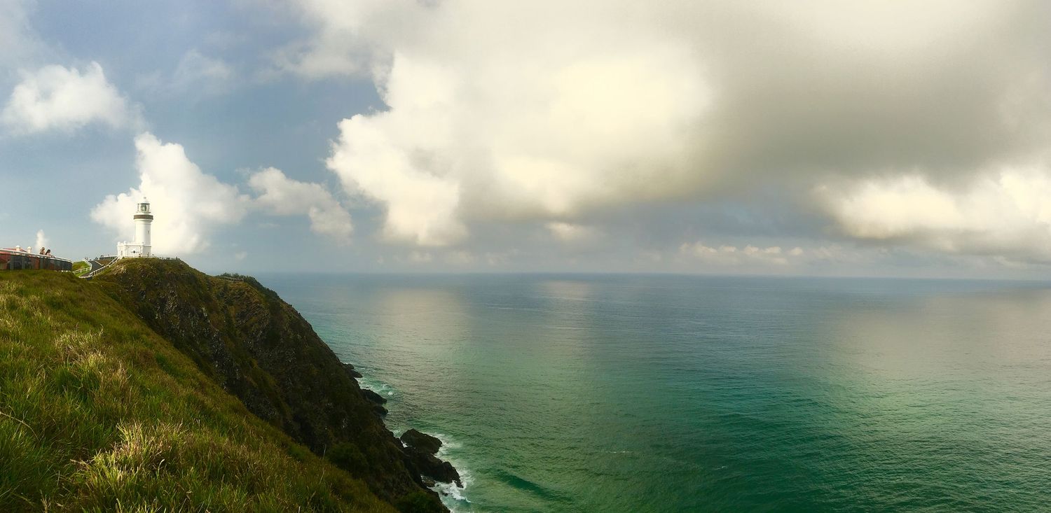 Byron Bay Lighthouse watching over the Pacific Ocean
