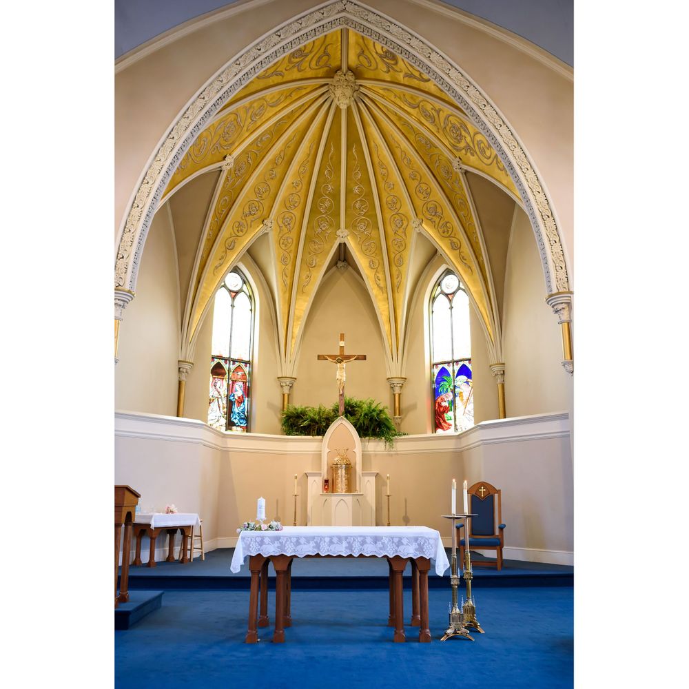 Wedding at Saint Mary Parish in Elyria, Ohio.