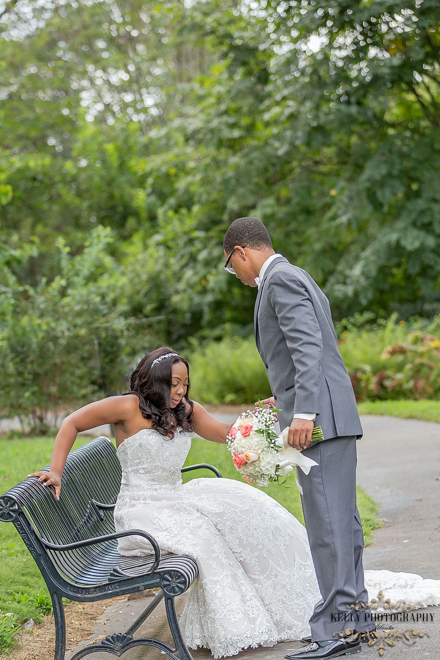 Kelly Photography Atlanta: The Blair's Wedding Mid town Atlanta