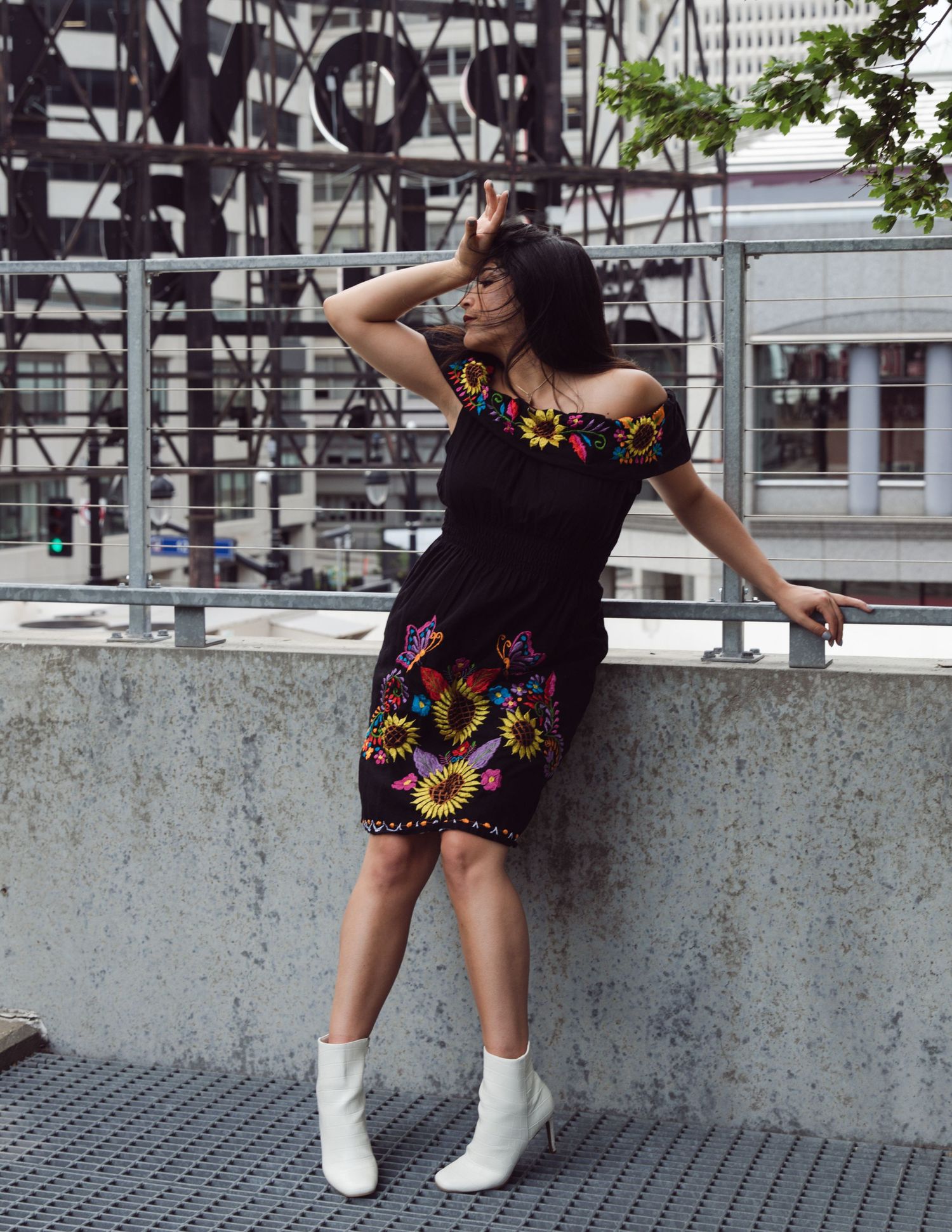 photoshoot idea rooftop Power and Light District