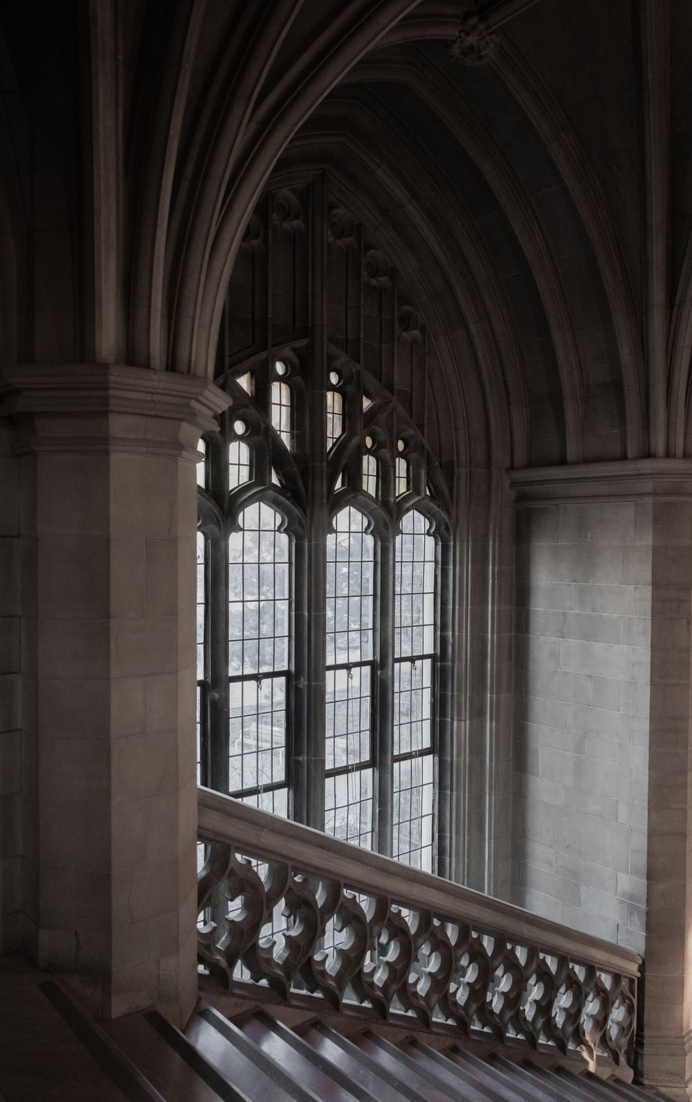 Beautiful architecture in Knox College Toronto