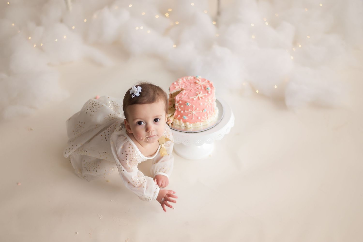baby photo, cake smash session, babys first birthday photos, vermont cake smash photography