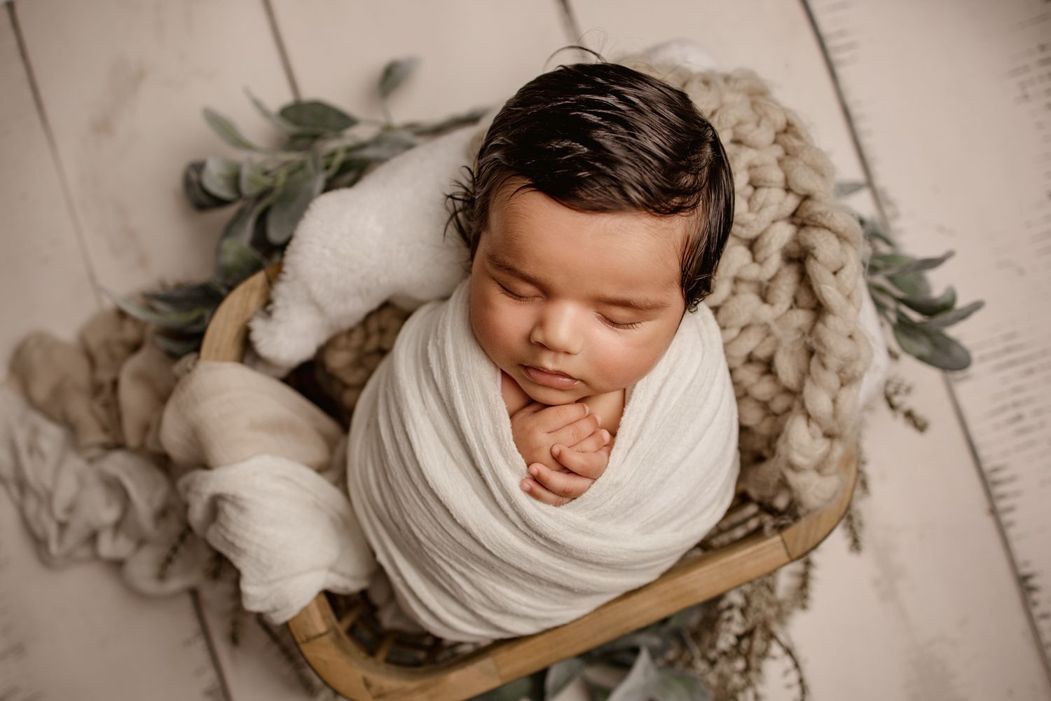 newborn portrait studio key biscayne, best miami baby photographer