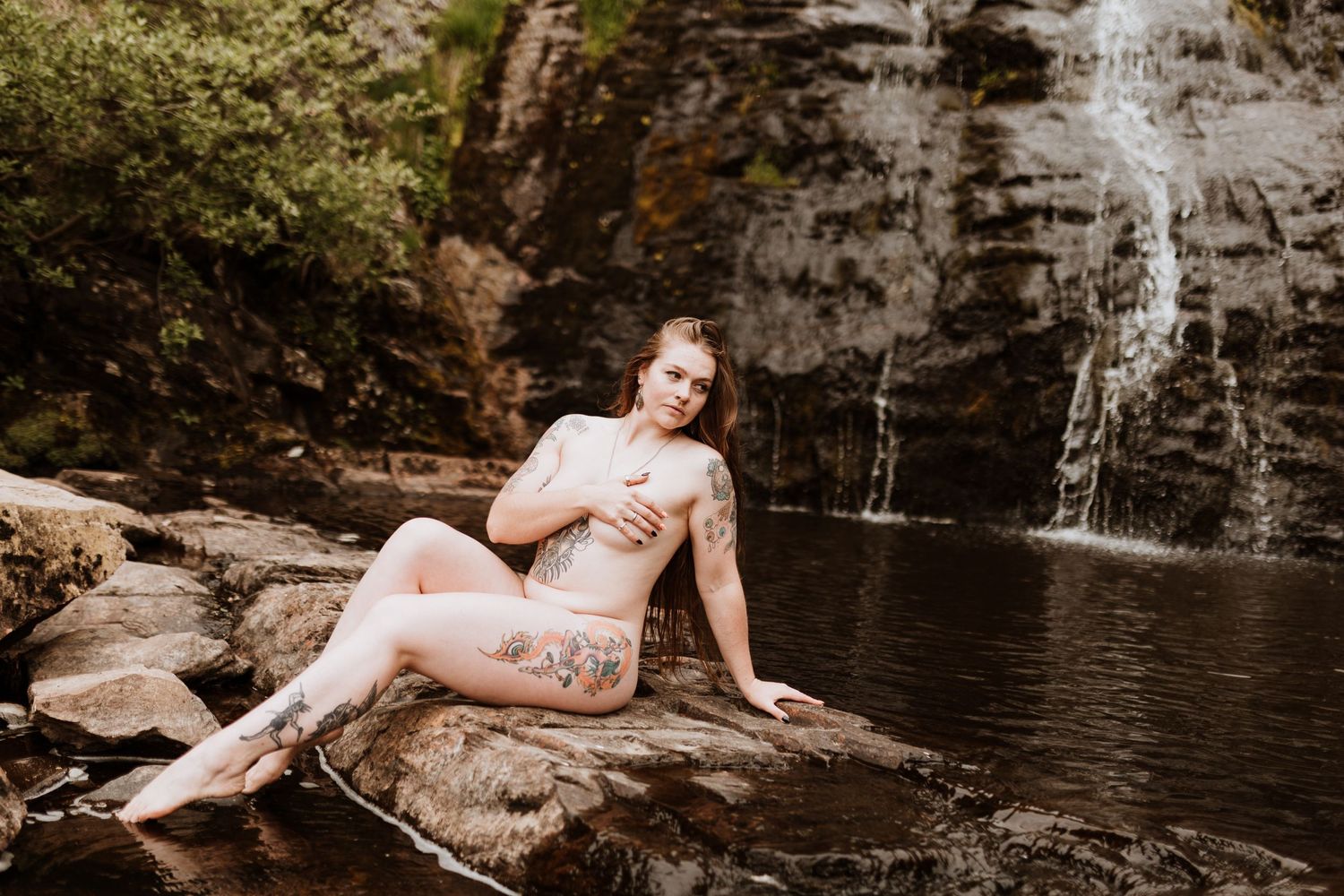 Outdoor empowerment photography